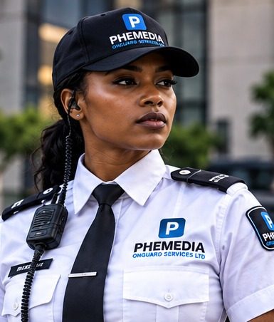 Female security officer